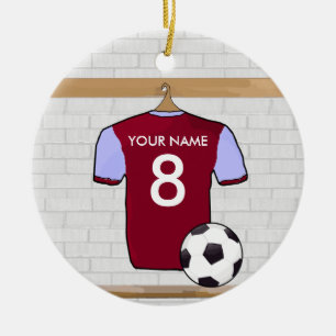 Shirt (claret) Star Ornament