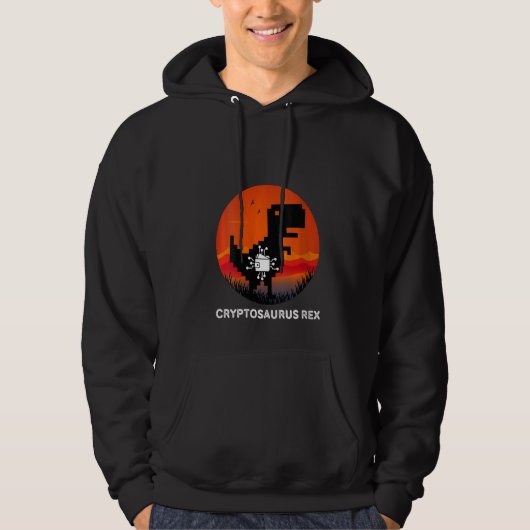 Shirt Cryptocurrency Wallet Cryptosaurus Re (Voorkant)