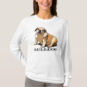 Shirt Engelse Bulldog womans
