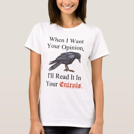 shirt Entrails op Wit (Voorkant)