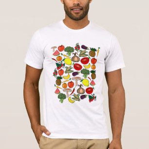 Shirt Fruits & Veggies - kies stijl, kleur