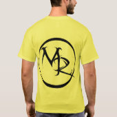 Shirt geel (Achterkant)