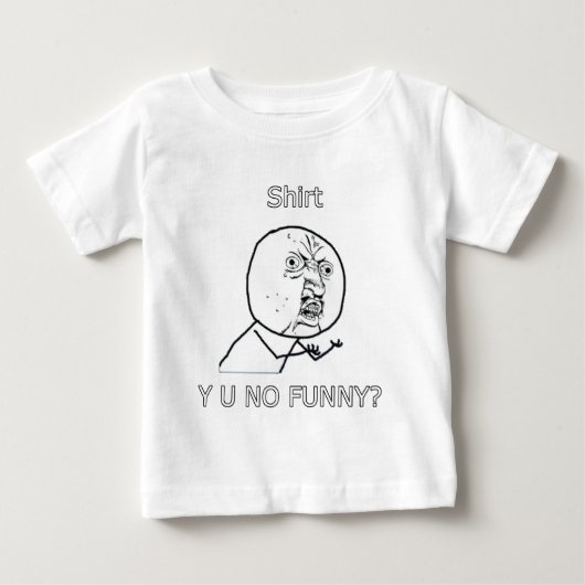 Shirt, GEEN FUNNY? (Voorkant)