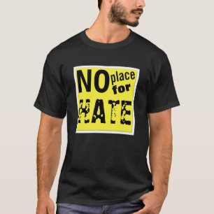 shirt "Geen plaats voor HATE"