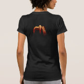 Shirt Gory Zombie, dames Shirt (Achterkant)