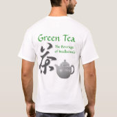 Shirt groene thee (Achterkant)