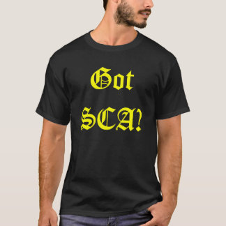 Shirt: Heb je SCA? T-shirt