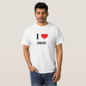 Shirt - Ik hart vreugdevuren (Voorkant volledig)