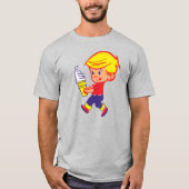 shirt "Jongen met Ice Cream Cone" (Voorkant)