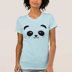 Shirt Kawaii Panda Face