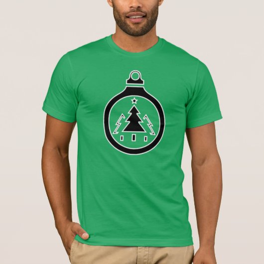 Shirt kerstboompictogram (Voorkant)