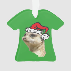 Shirt kerstmis Meerkat Ornament
