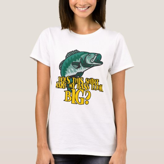 Shirt laat mijn tas er groot uitzien Vist (Voorkant)
