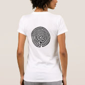 Shirt labyrint (Achterkant)