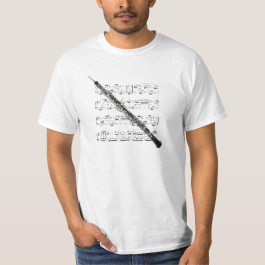 Shirt (licht) - Oboe - Kies uw kleur (Voorkant)