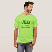 Shirt luchthavencode Jeddah (Voorkant volledig)