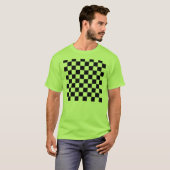 Shirt Mannen controllerpatroonpatroon (Voorkant volledig)