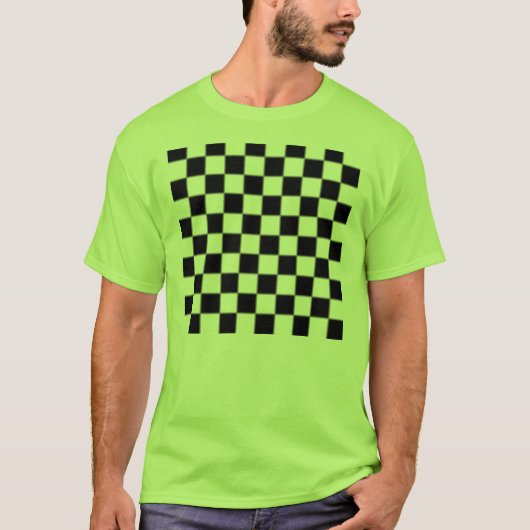 Shirt Mannen controllerpatroonpatroon (Voorkant)