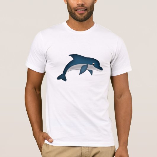 Shirt mannen Dolphin (Voorkant)