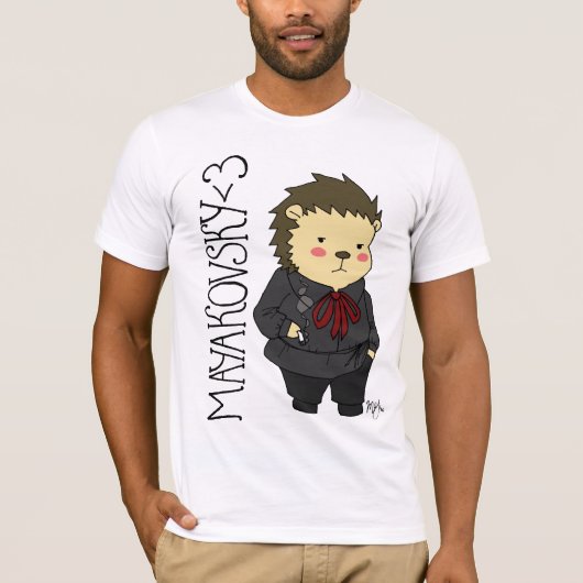 Shirt Mayakovsky hedgel (Voorkant)