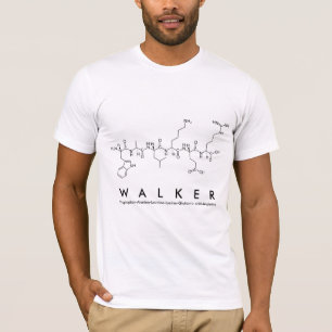 Shirt met de naam Walker peptide