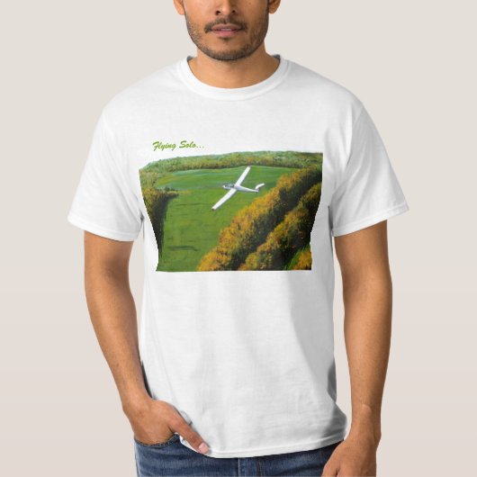 Shirt met "Flying Solo" (Voorkant)