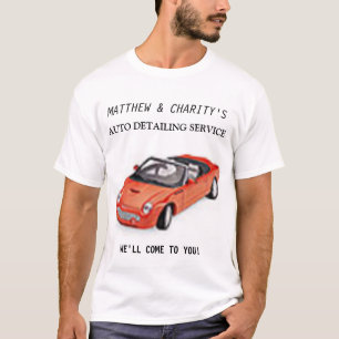 Shirt met gegevens