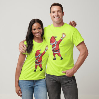 Shirt met kerstcadeaus voor honkbal