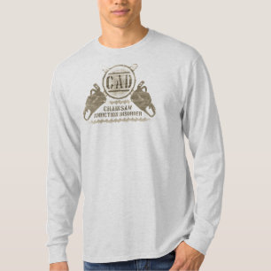 Shirt met kettingzaagstoornis