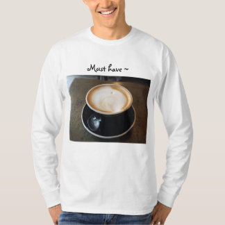 Shirt met lange mouwen, met koffie van Tony Cimino