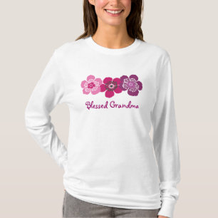 Shirt met naakte Oma - Roze Paars