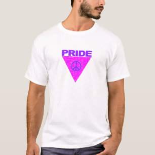 Shirt met Pride driehoek - kies stijl en kleur