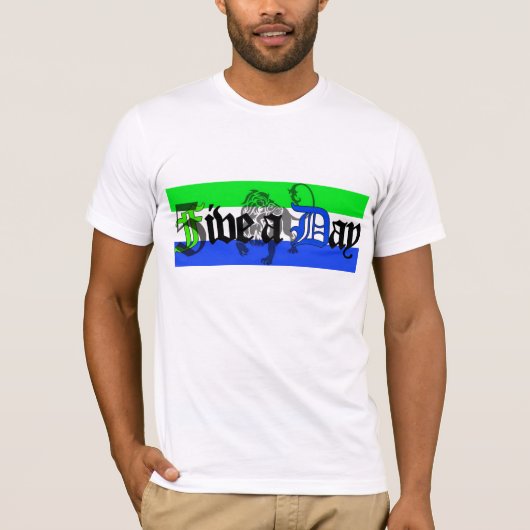 shirt met vlag 2 (Voorkant)