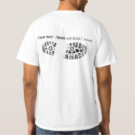 Shirt met wielrenner