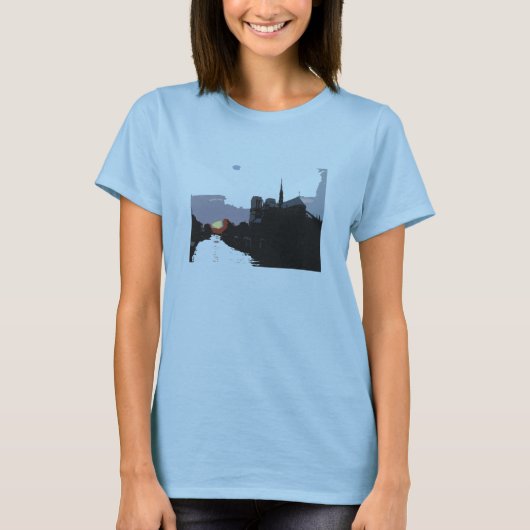 Shirt Notre Dame Sunset (Voorkant)