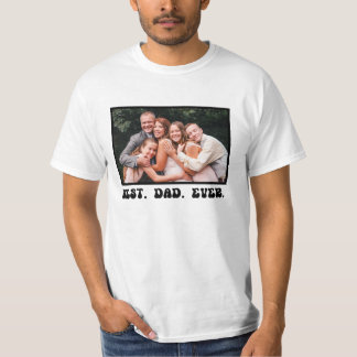 Shirt op de beste vaders dag van papa