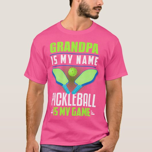 Shirt Opa Funny Pickleb (Voorkant)