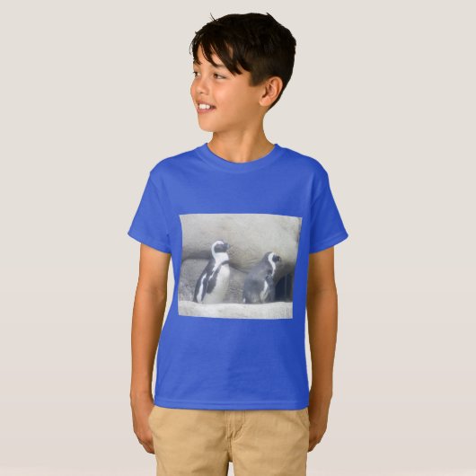 Shirt pinguïns van kinderen (Voorkant volledig)