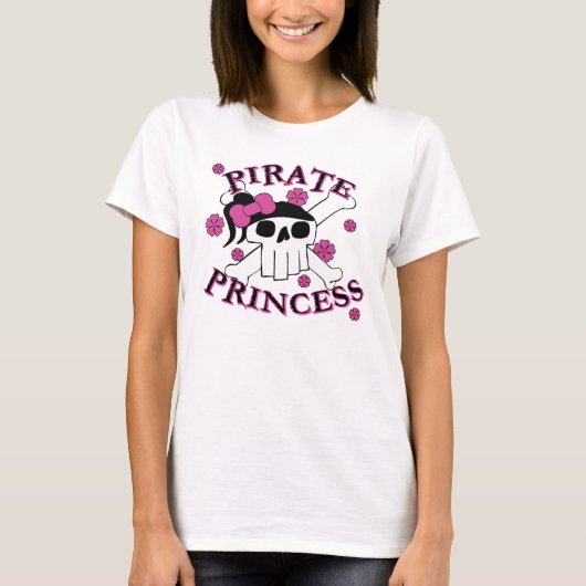Shirt Pirate Princess (Voorkant)