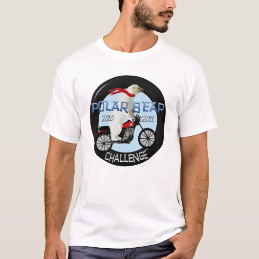 Shirt Polar Beer Challenge Motorcycle (Voorkant)