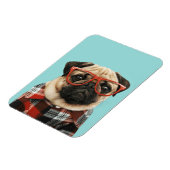 Shirt Pug Magneet (Linkerzijde)