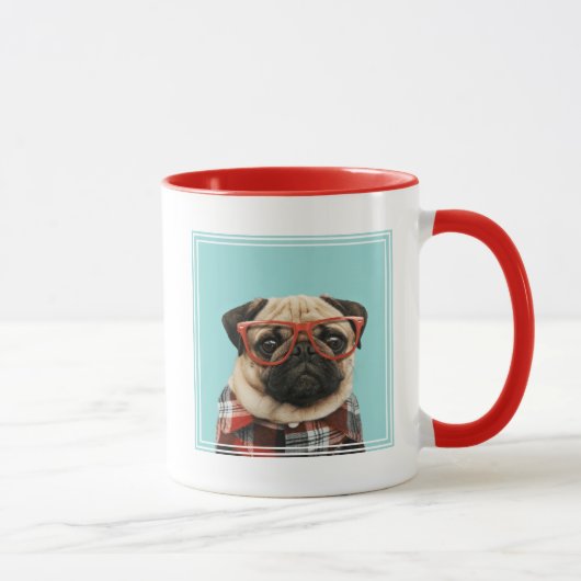 Shirt Pug Mok (Rechts)