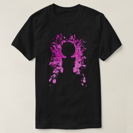 Shirt Ram Paint Splatter Anime Manga (Design voorkant)