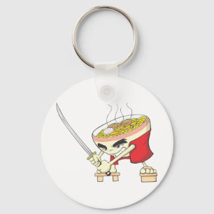 Shirt Ramen   Cute Ramen Bowl met zwaard-Shirt Sleutelhanger
