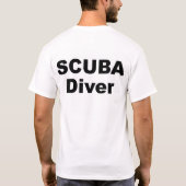 shirt "SCUBA Diver" (Achterkant)