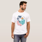 Shirt, strand t-shirt (Voorkant volledig)