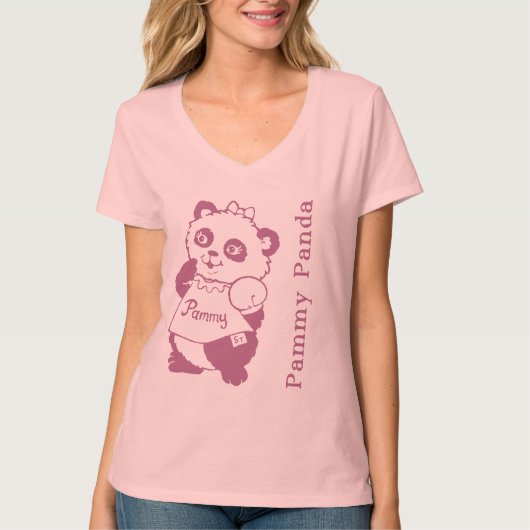 Shirt Tales Pammy Panda Shirt (Voorkant)