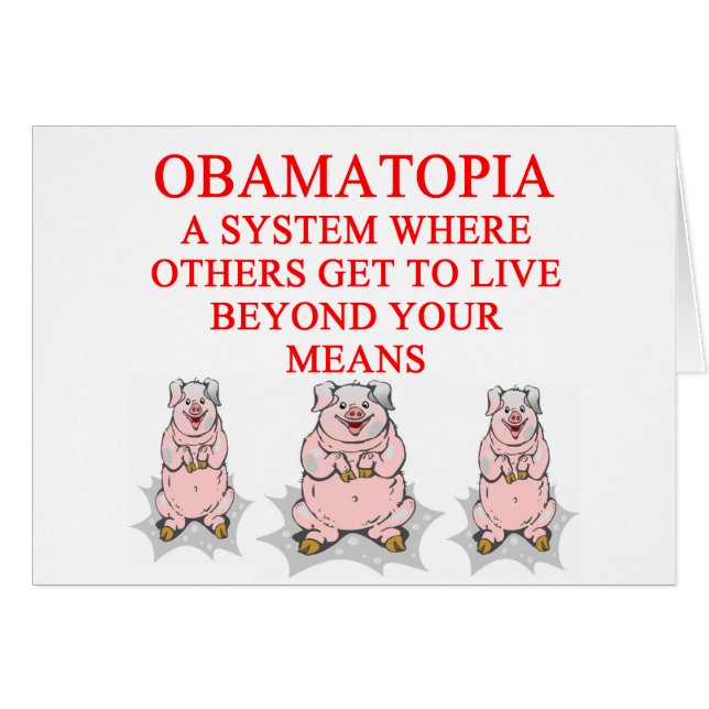 shirt tegen obama (Voorkant Horizontaal)