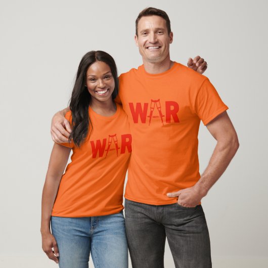Shirt tegen oorlog (Unisex)