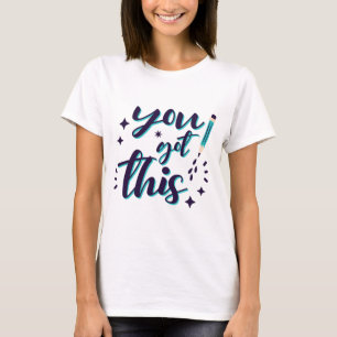 Shirt Test Dag Shirt Leraar Student Je hebt dit